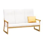 BE - 3 trojkřeslo, koženka ROXA 0.01 - koženka bílá